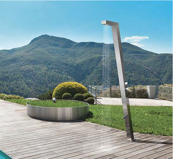 Outdoor Shower Columns