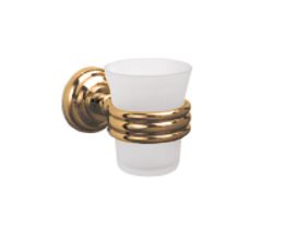 RETRO WALL MOUNTED TUMBLER HOLDER BRONZE