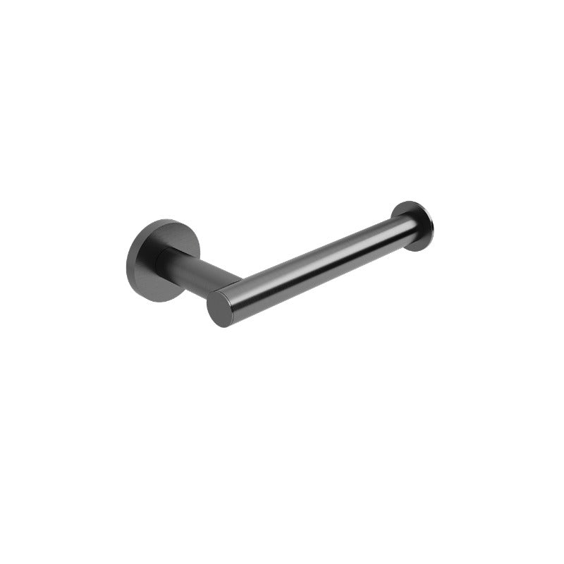OMICRON TOILET ROLL HOLDER 15X8.5X4.4CM PVD BRUSHED GUNMETAL