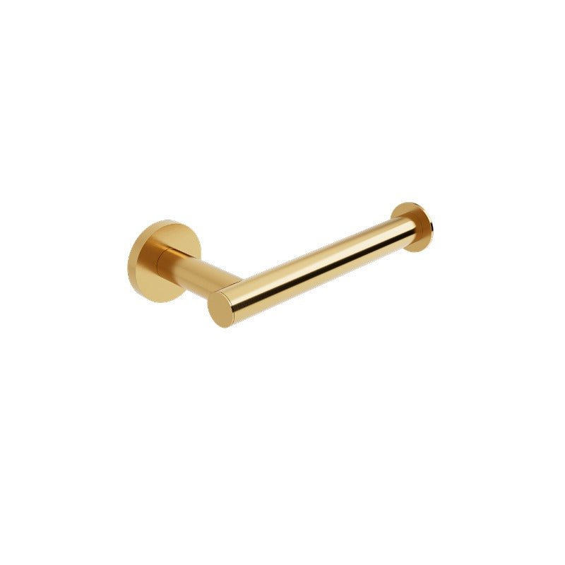 OMICRON TOILET ROLL HOLDER 15X8.5X4.4CM PVD BRUSHED GOLD