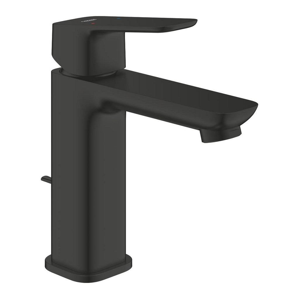 GROHE CUBEO SINGLE-LEVER BASIN MIXER 1/2″ M-SIZE BLACK MATTE