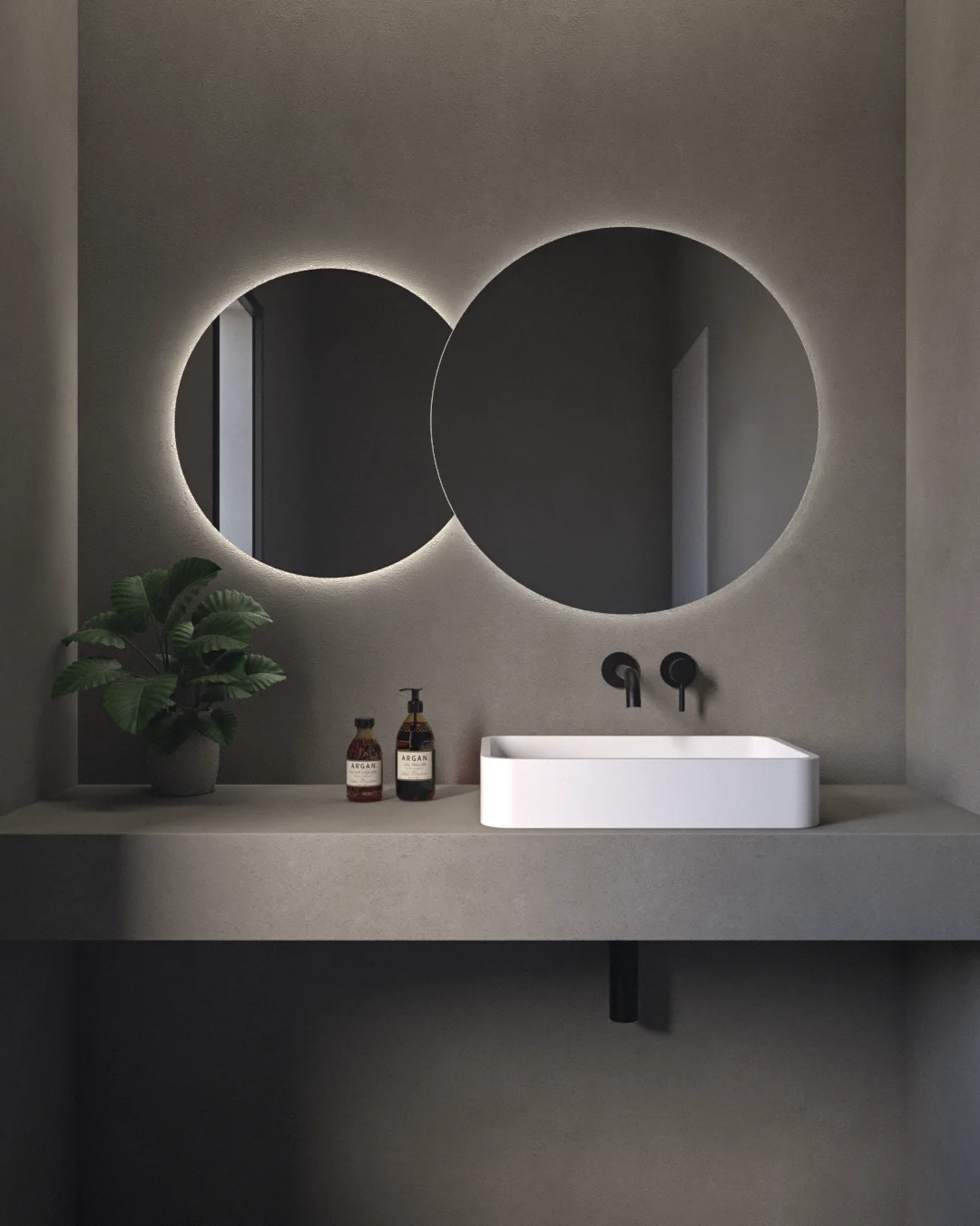 DOUBLE EYE MIRROR