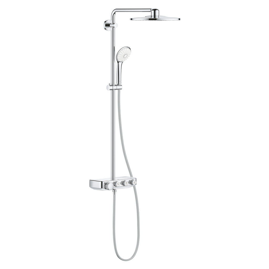 GROHE EUPHORIA SMARTCONTROL SYSTEM 310 DUO SHOWER SYSTEM WITH SAFETY MIXER FOR WALL MOUNTING