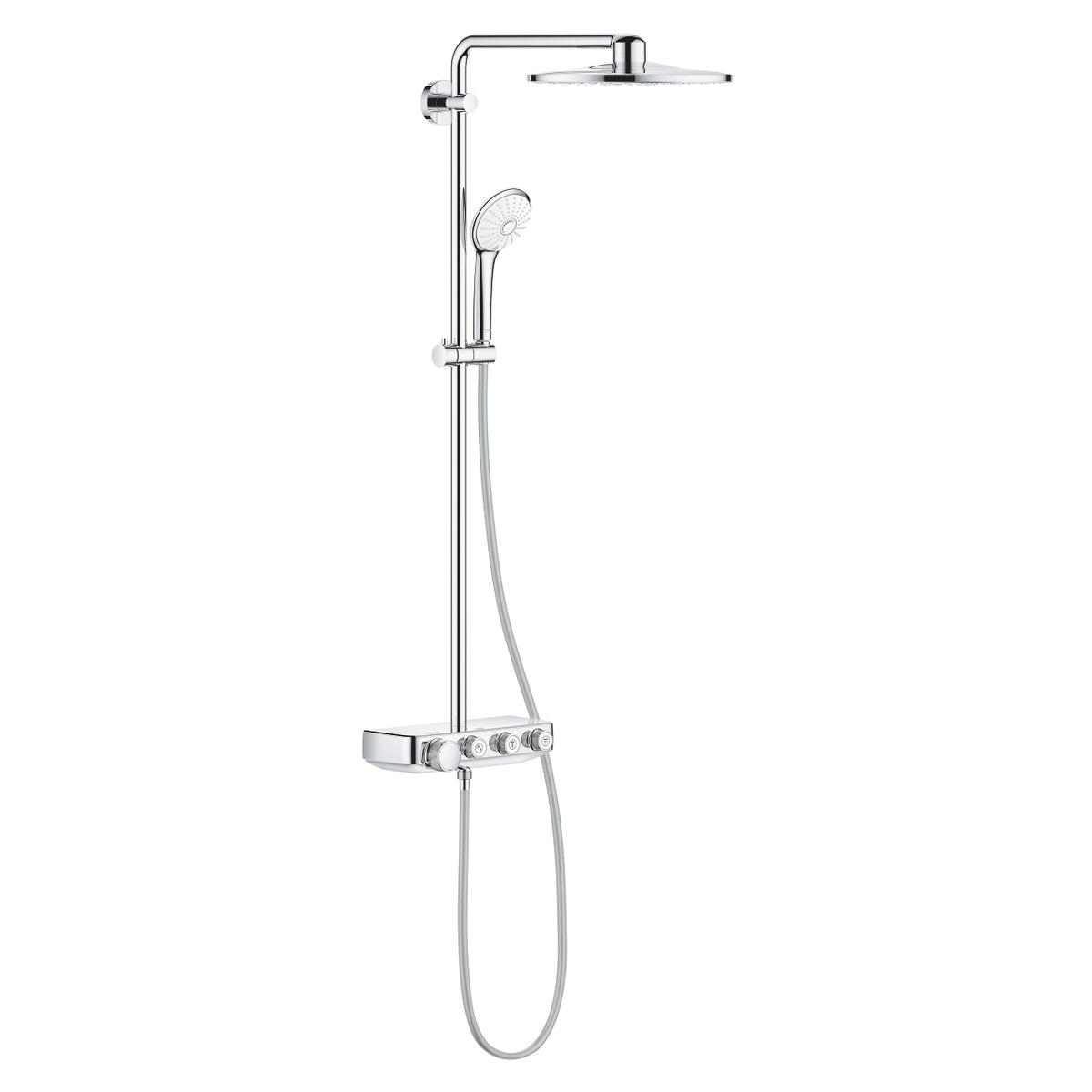 GROHE EUPHORIA SMARTCONTROL SYSTEM 310 DUO SHOWER SYSTEM WITH SAFETY MIXER FOR WALL MOUNTING
