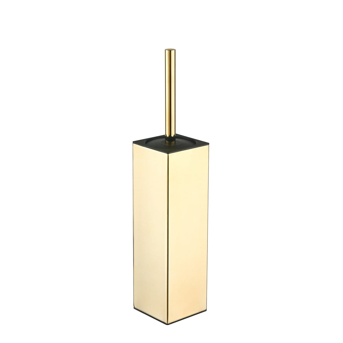 Gold square toilet brush
