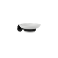 SIGMA BLACK MATTE WALL MOUNTED SOAP DISH HOLDER