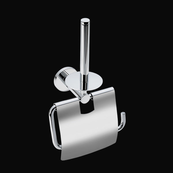 SIGMA DOUBLE TOILET ROLL HOLDER WITH LID