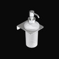 EPSILON FROSTED GLASS SOAP DISPENSER