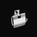 DELTA TOILET ROLL HOLDER WITH LID