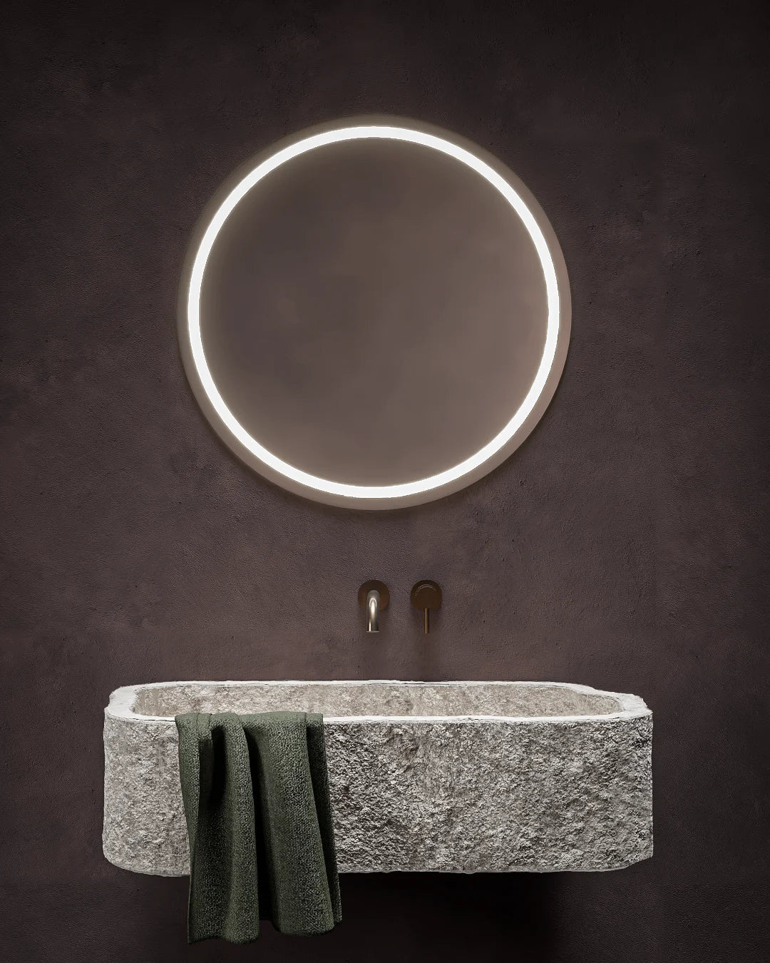CIRCLE MAT MIRROR