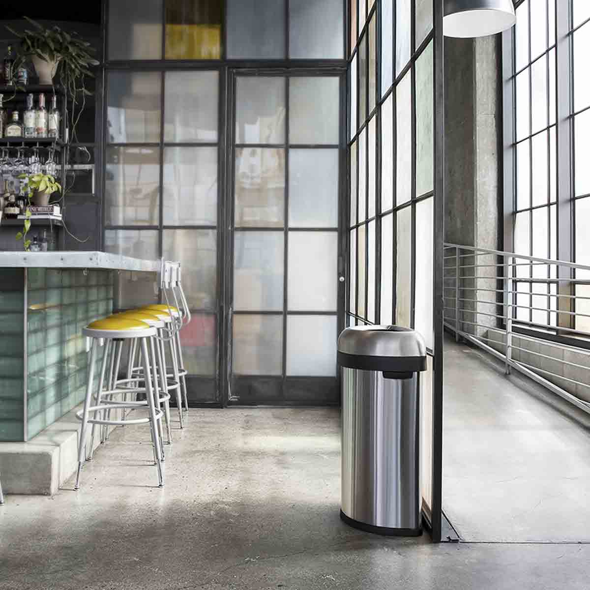 SEMI-ROUND OPEN CAN 60L