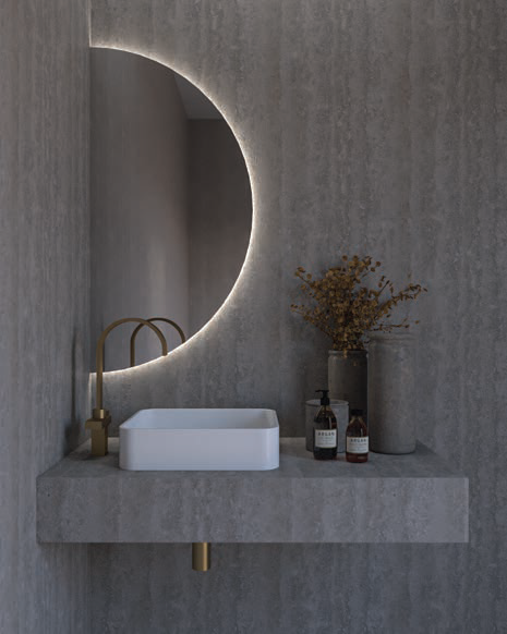 MOON MIRROR 100X50CM