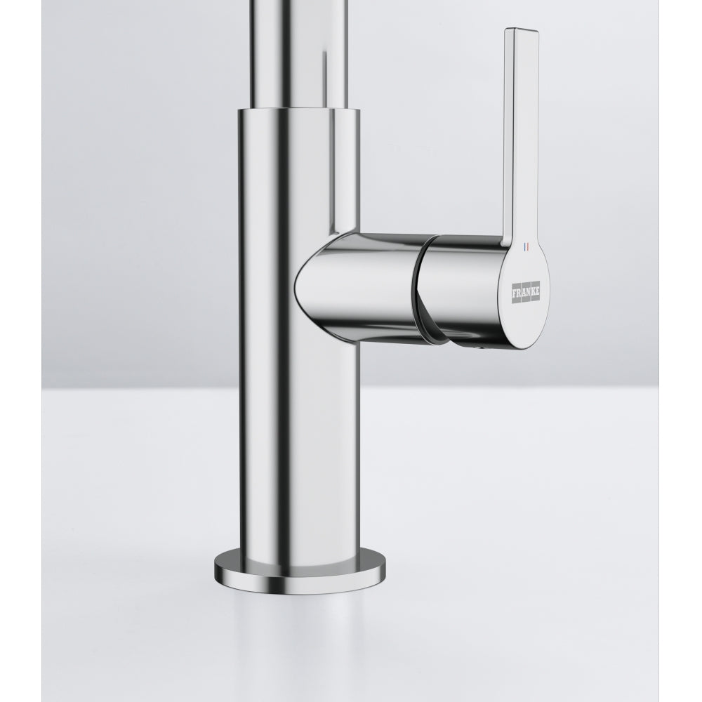 FRANKE Maris Slim Clear Water Pull-Out Kitchen Mixer