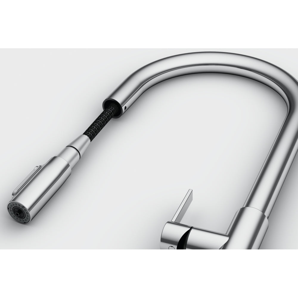 FRANKE Maris Slim Clear Water Pull-Out Kitchen Mixer