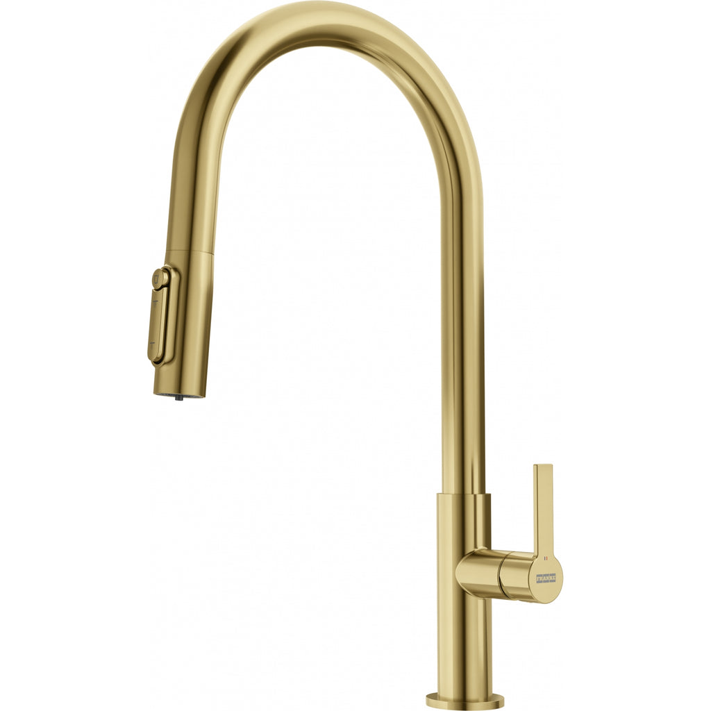 FRANKE Maris Slim Clear Water Pull-Out Kitchen Mixer