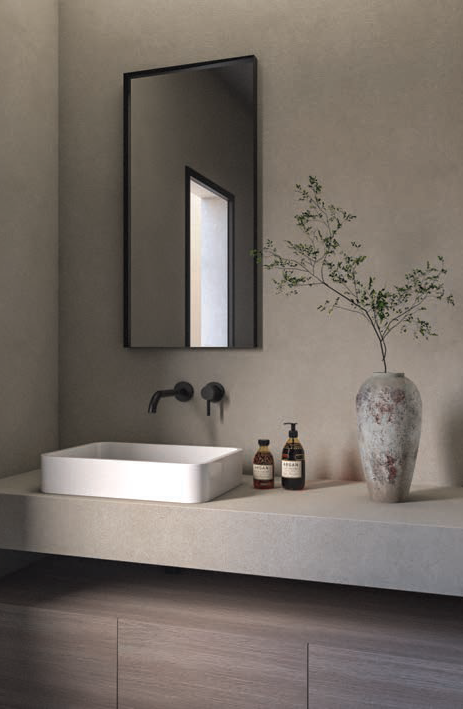 IRON RECTANGLE MIRROR