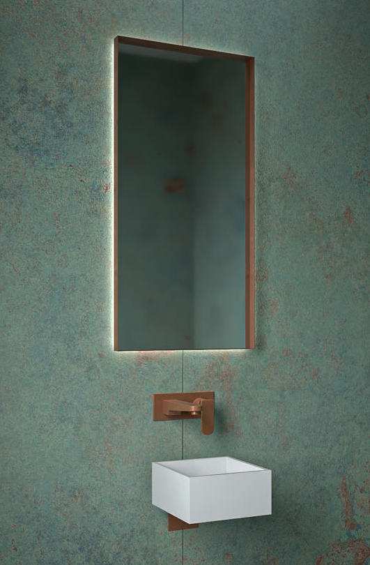 IRON RECTANGLE MIRROR