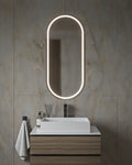 SEMI OVAL MAT MIRROR