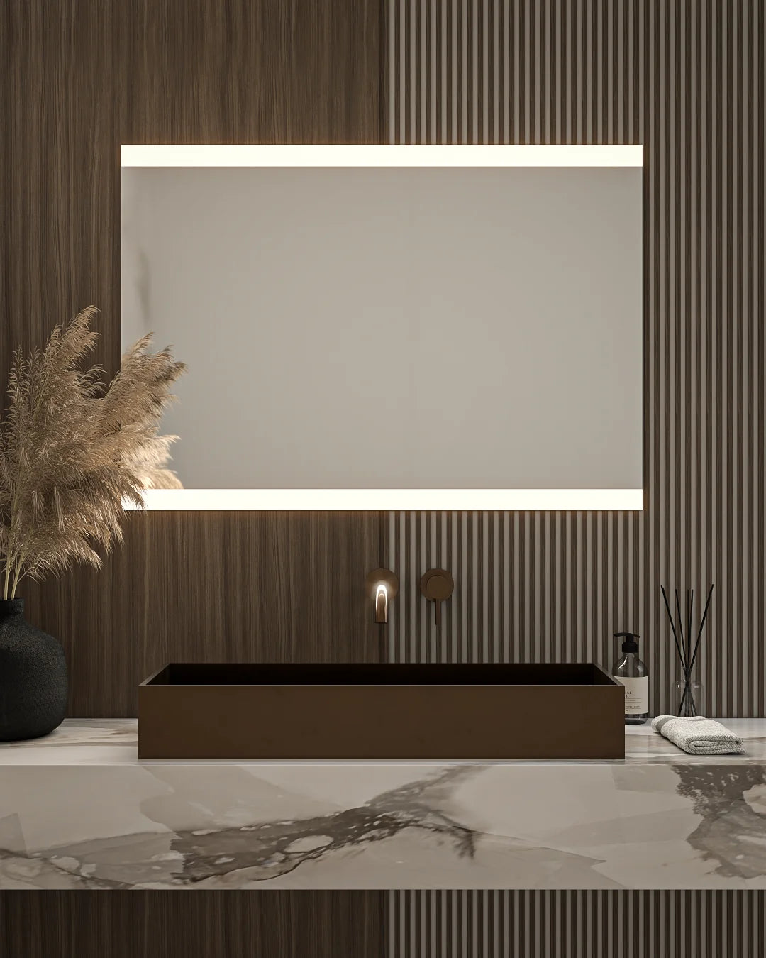 RECTANGULAR MATTE MIRROR