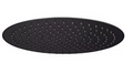 CASCADE ROUND SHOWER HEAD BLACK MATTE