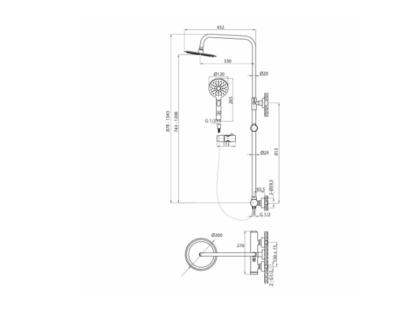 ERA Shower Column