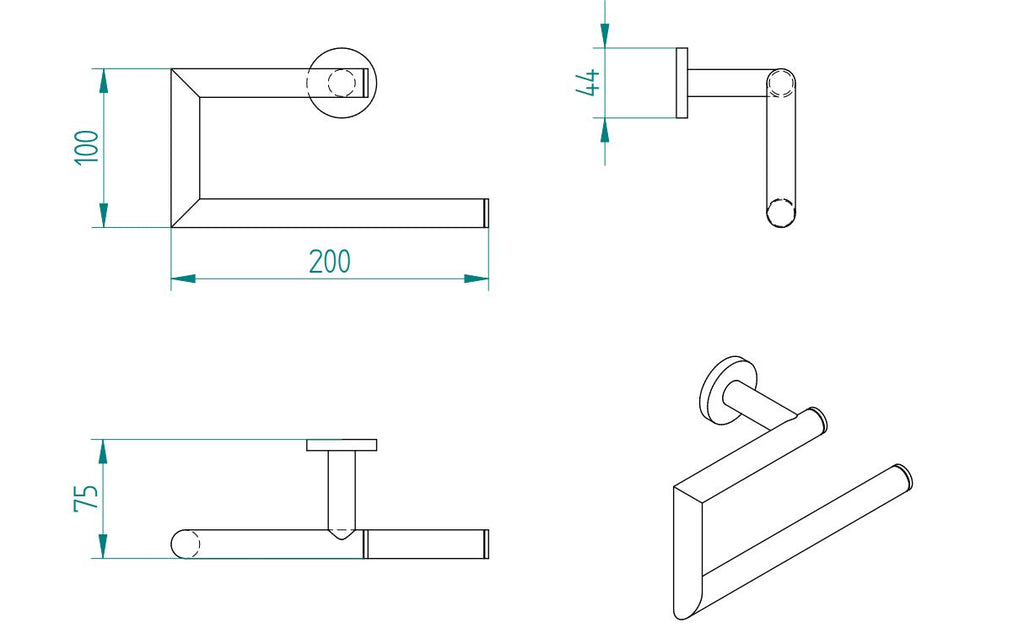 OMICRON TOWEL RING