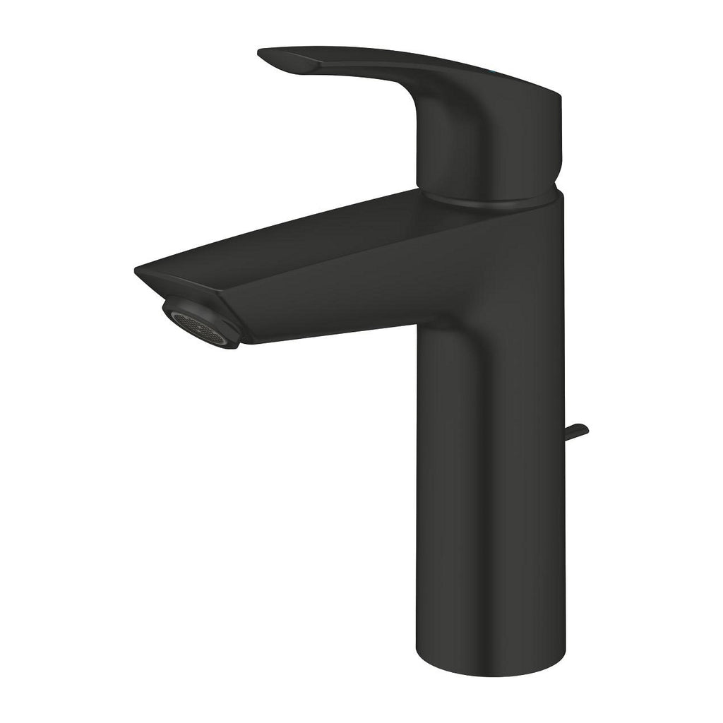 GROHE EUROSMART SINGLE-LEVER BASIN MIXER 1/2″ M-SIZE MATTE BLACK