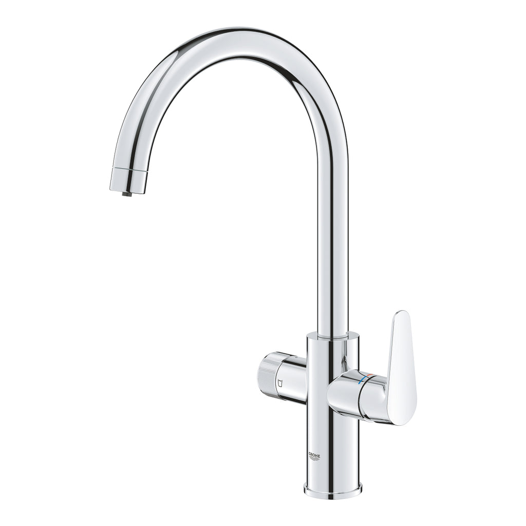 GROHE BLUE PURE BAUCURVE FILTER SINK MIXER