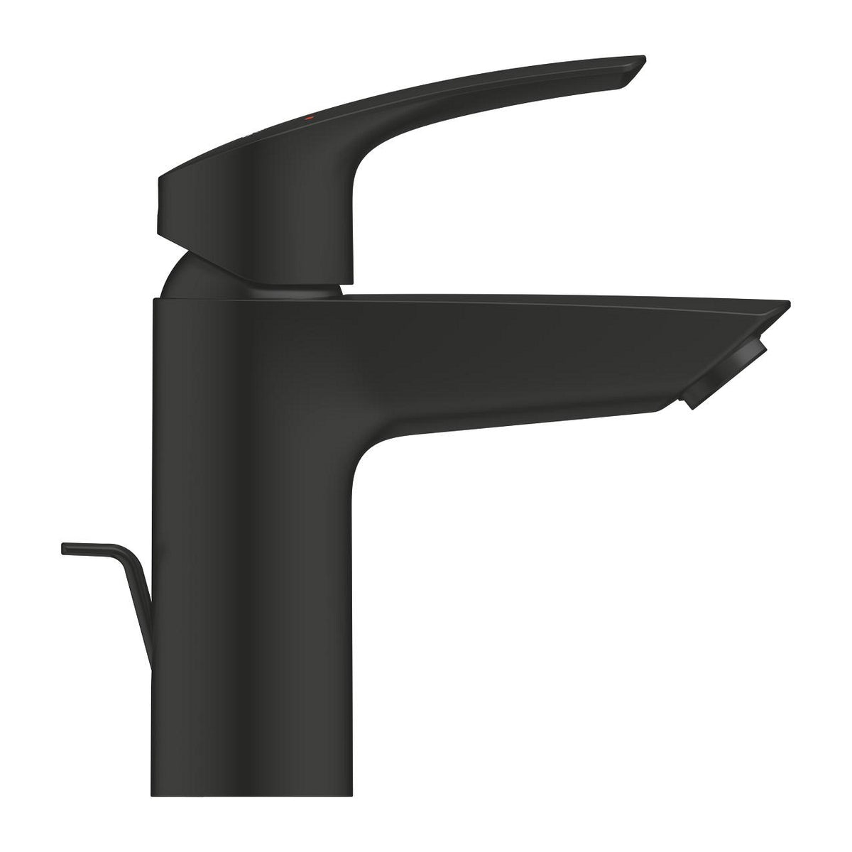 GROHE EUROSMART SINGLE-LEVER BASIN MIXER 1/2″ S-SIZE MATTE BLACK