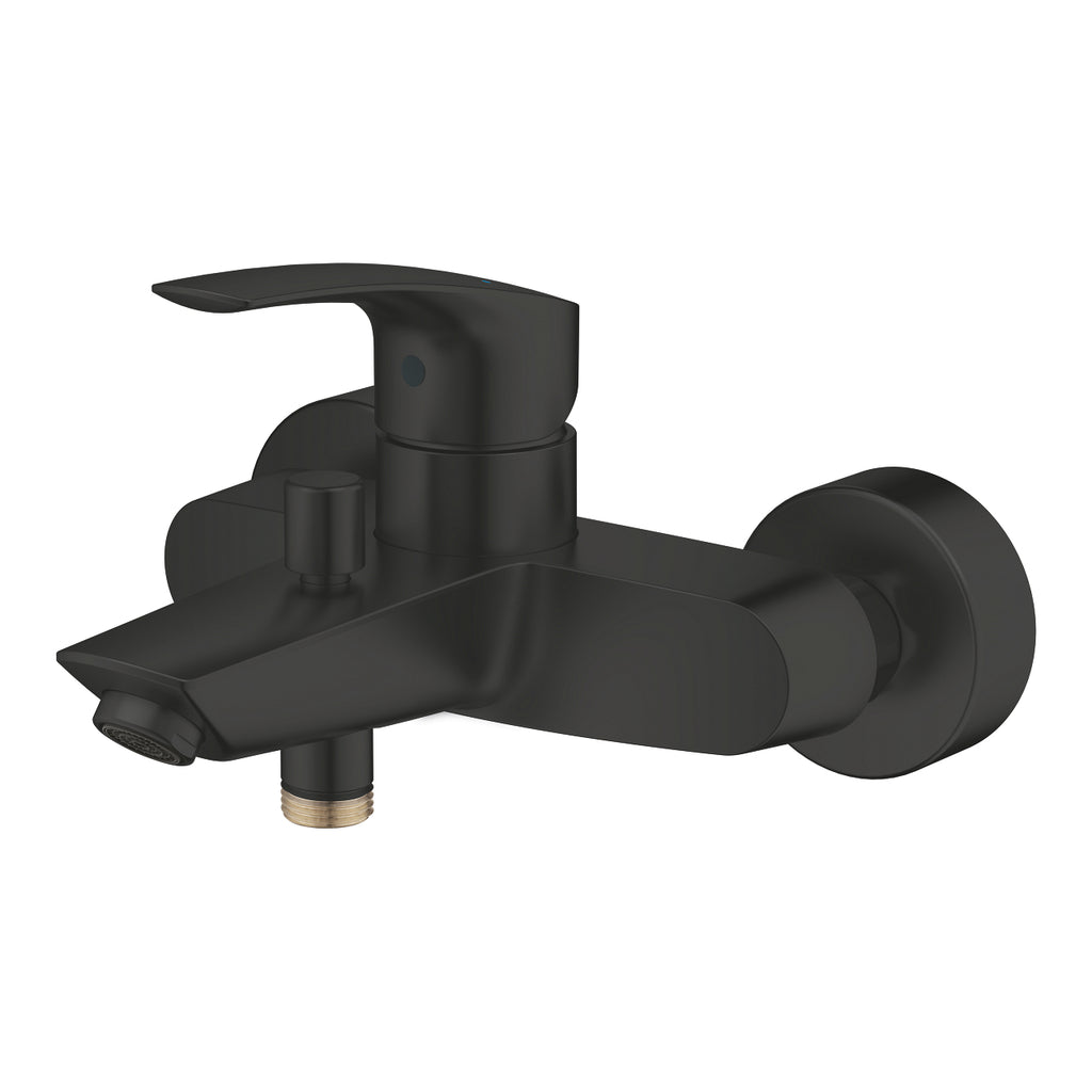 GROHE EUROSMART SINGLE-LEVER BATH MIXER 1/2″ MATTE BLACK