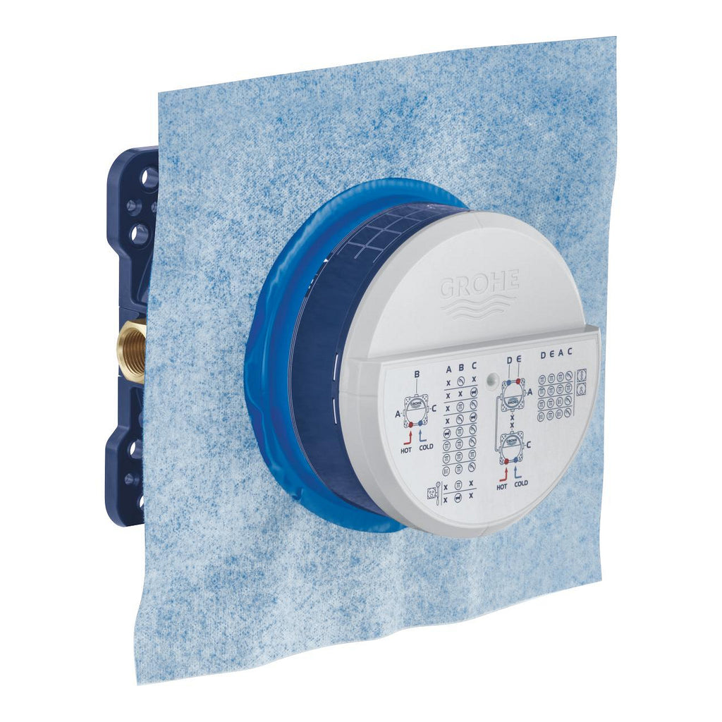 GROHE RAPIDO SMARTBOX UNIVERSAL ROUGH-IN BOX, 1/2″ FOR CONCEALED SHOWER MIXERS