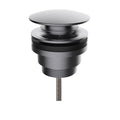 LEO BRUSHED GUNMETAL QUICK-CLAC POP-UP 1 1/4″
