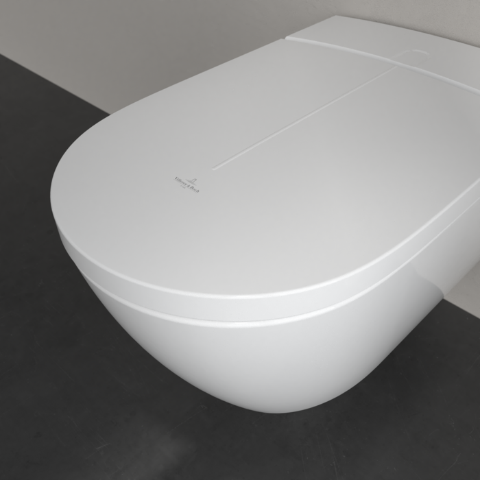 Villeroy&Boch ViClean-I100 Shower toilet, rimless, White Alpin CeramicPlus