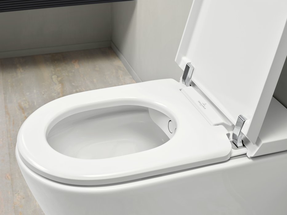 Villeroy&Boch ViClean-I200 Shower toilet, rimless, White Alpin CeramicPlus