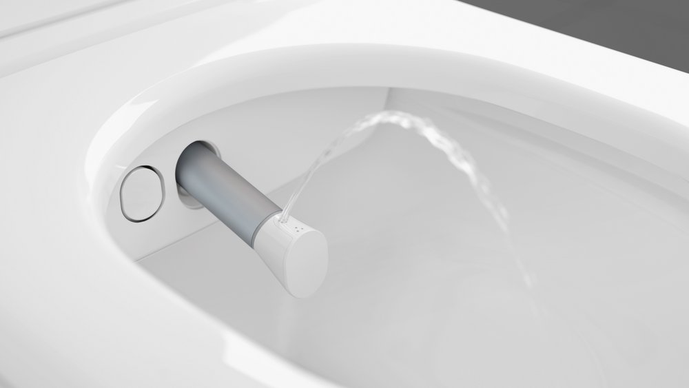 Villeroy&Boch ViClean-I200 Shower toilet, rimless, White Alpin CeramicPlus