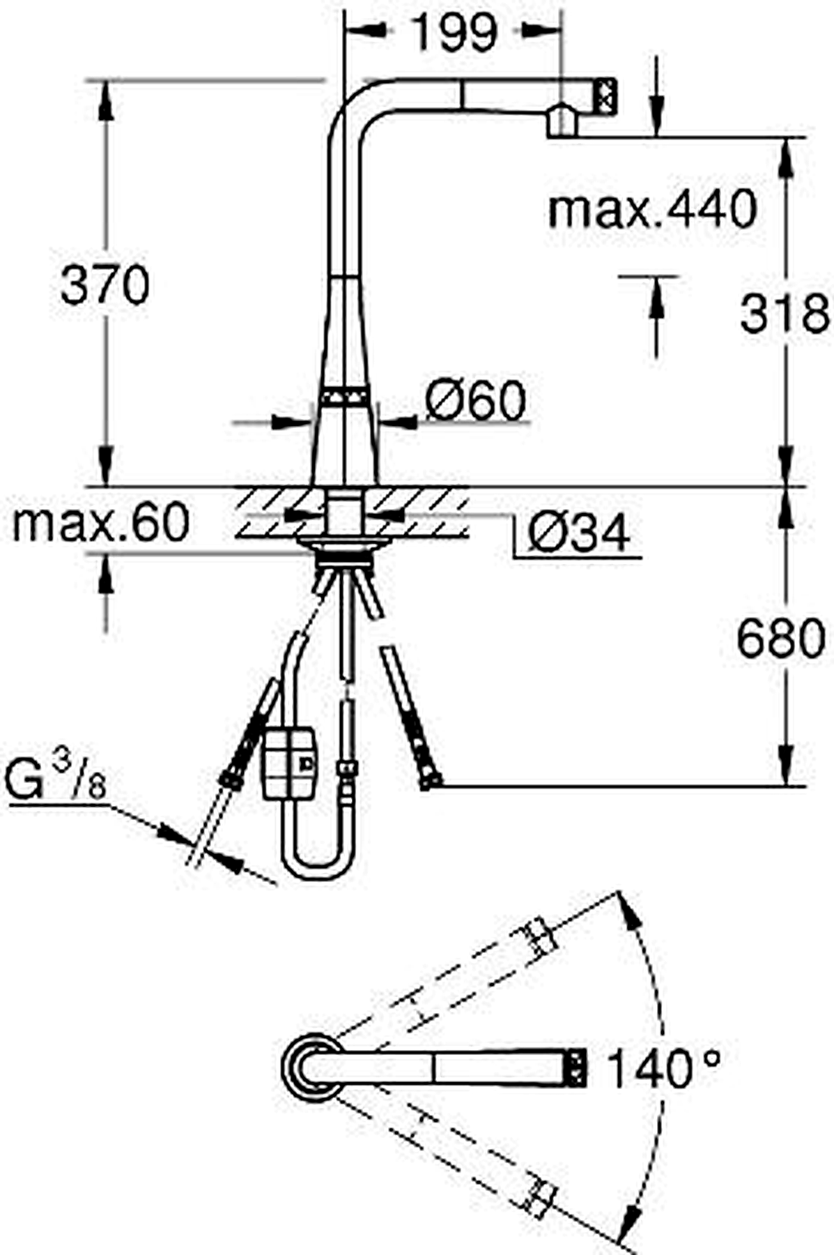 GROHE 31593002 high-resolution product image