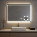 MALMO ANTI-FOG LED MIRROR 60X80CM W/ MAGNIFYING MIRROR