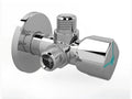 ARCO ANGLE VALVE TWIN 1/2X3/8X3/8