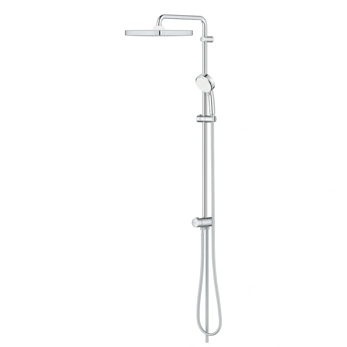 GROHE TEMPESTA COSMOPOLITAN SYSTEM 250 CUBE SHOWER SYSTEM WITH DIVERTER