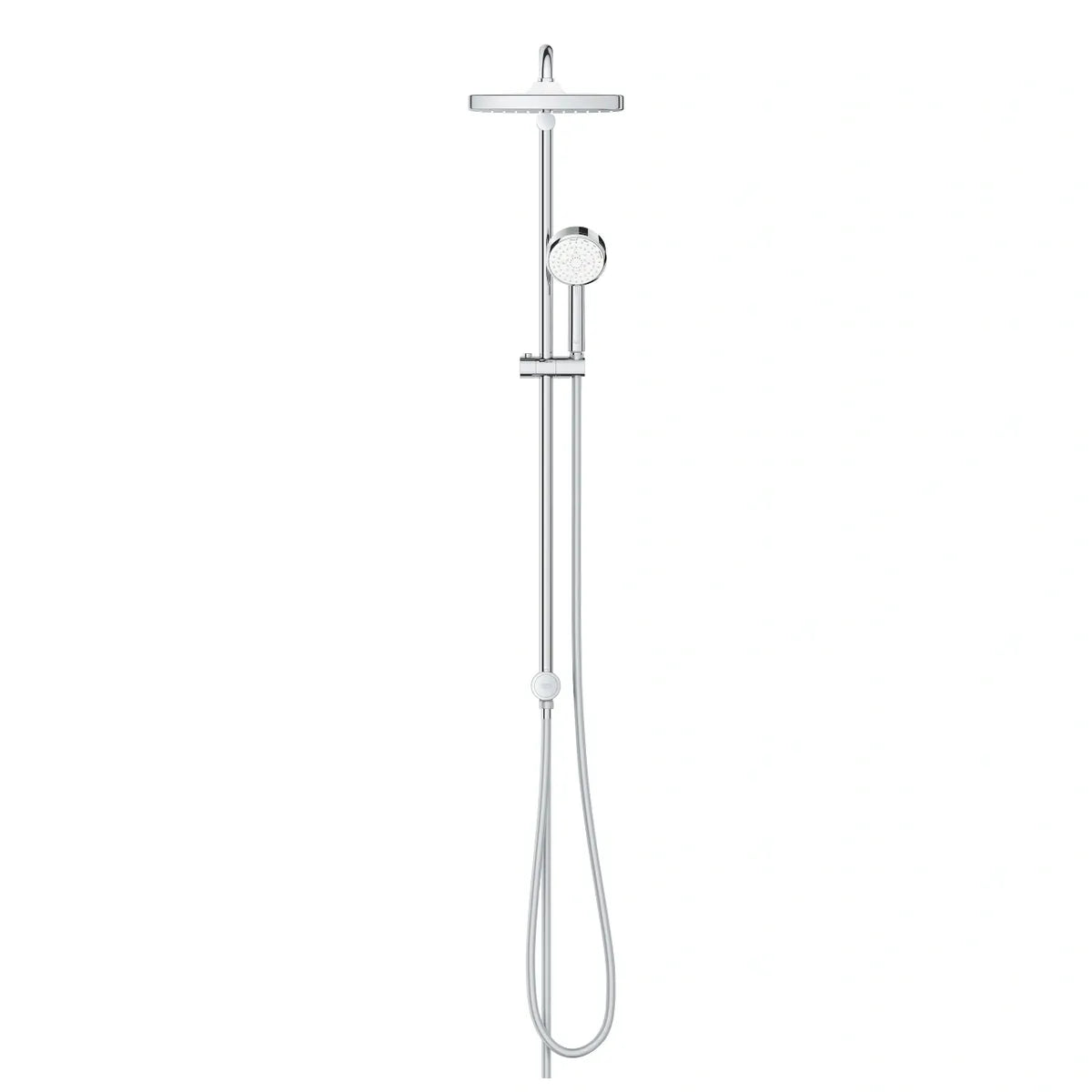 GROHE TEMPESTA COSMOPOLITAN SYSTEM 250 CUBE SHOWER SYSTEM WITH DIVERTER