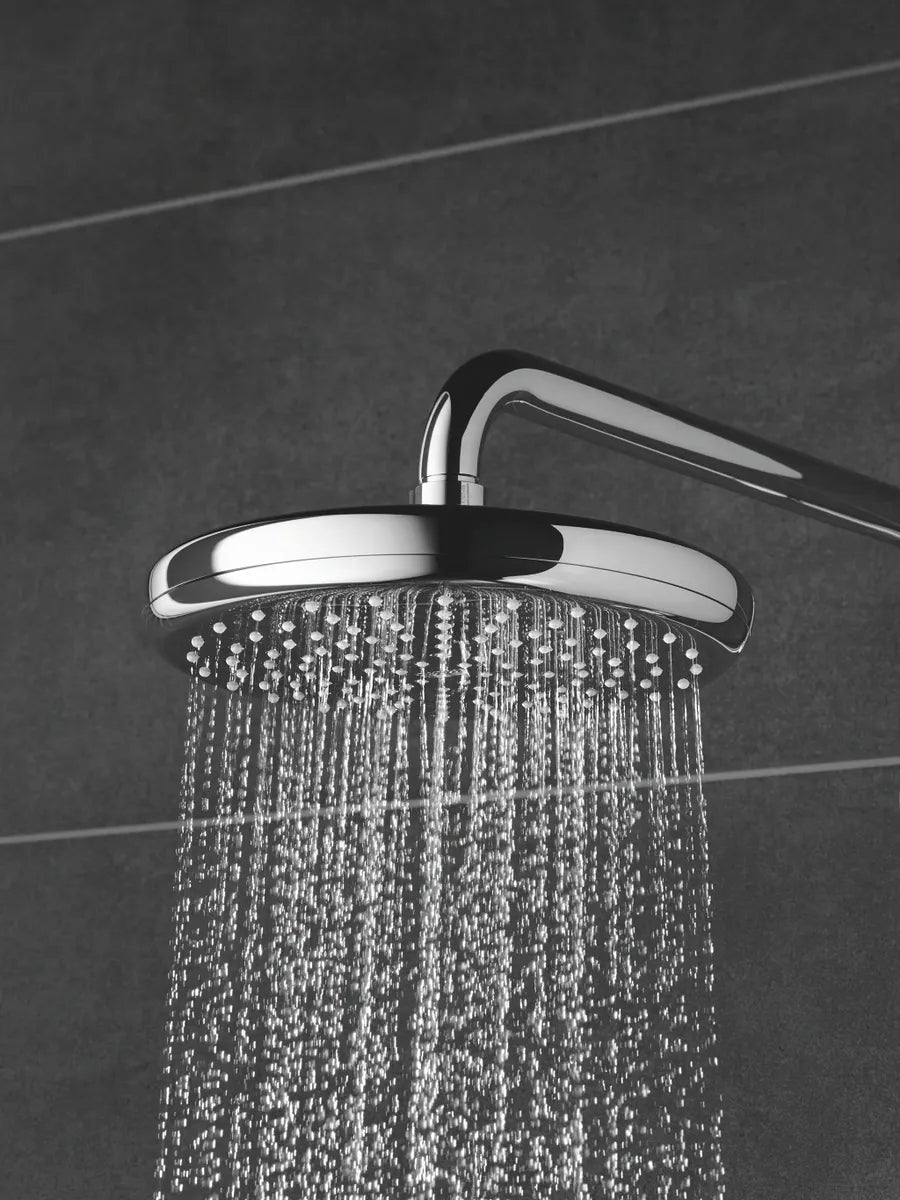 GROHE TEMPESTA COSMOPOLITAN SYSTEM 250 SHOWER SYSTEM WITH SINGLE LEVER MIXER FOR WALL MOUNTING