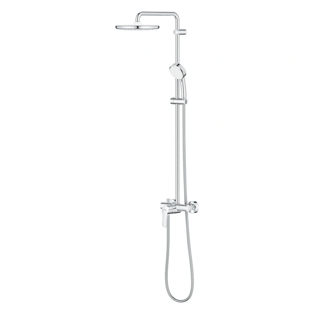 GROHE TEMPESTA COSMOPOLITAN SYSTEM 250 SHOWER SYSTEM WITH SINGLE LEVER MIXER FOR WALL MOUNTING