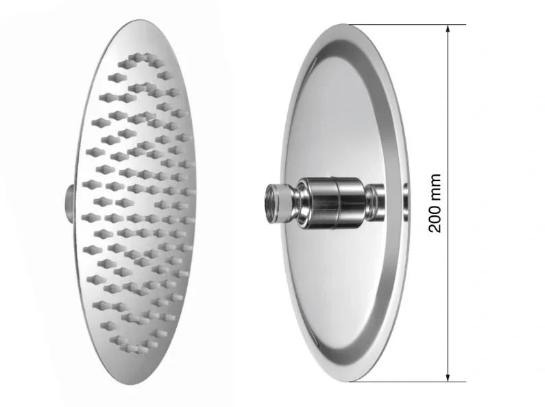 SLIM ROUND SHOWER HEAD