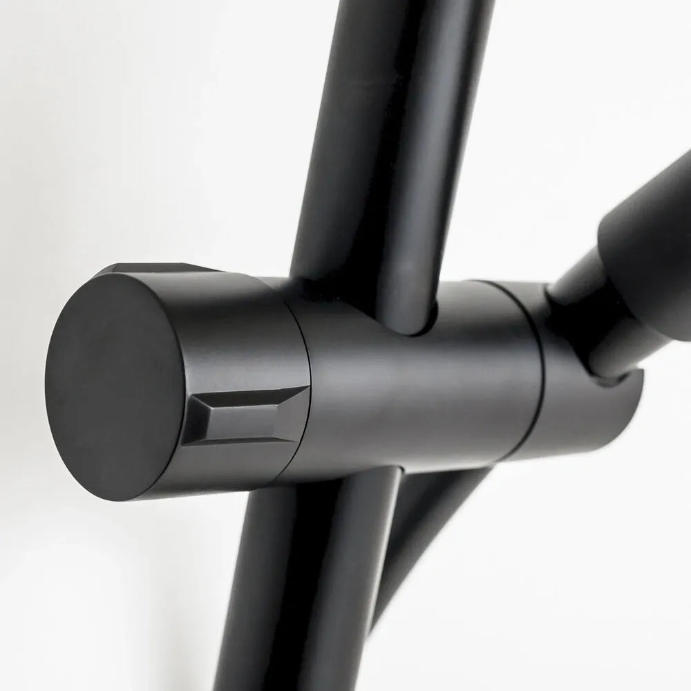 PANAM EVO XTREME BLACK EXTENDABLE SHOWER COLUMN