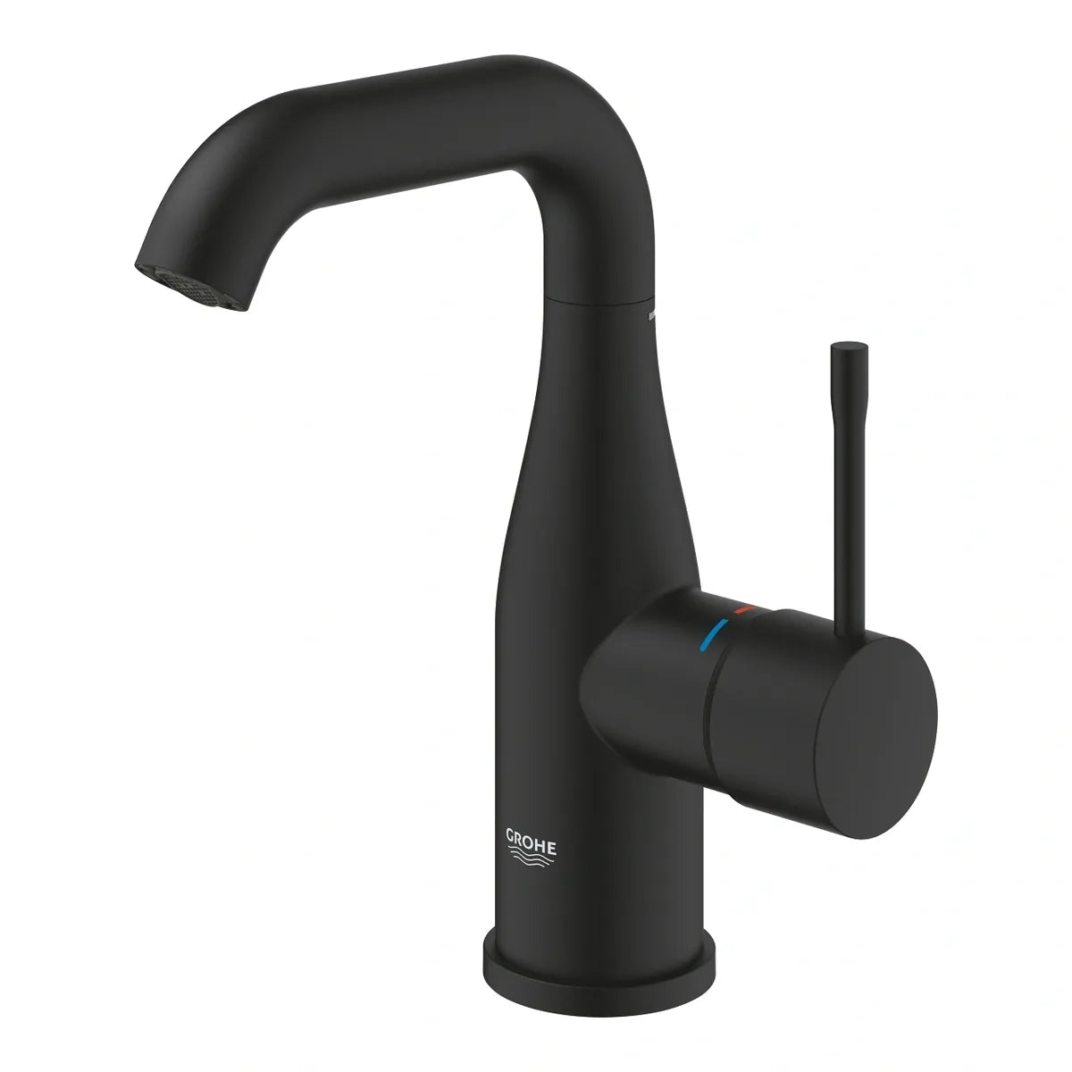 GROHE ESSENCE SINGLE-LEVER BASIN MIXER 1/2″ M-SIZE PHANTOM BLACK