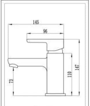AMANZI WASH BASIN MIXER