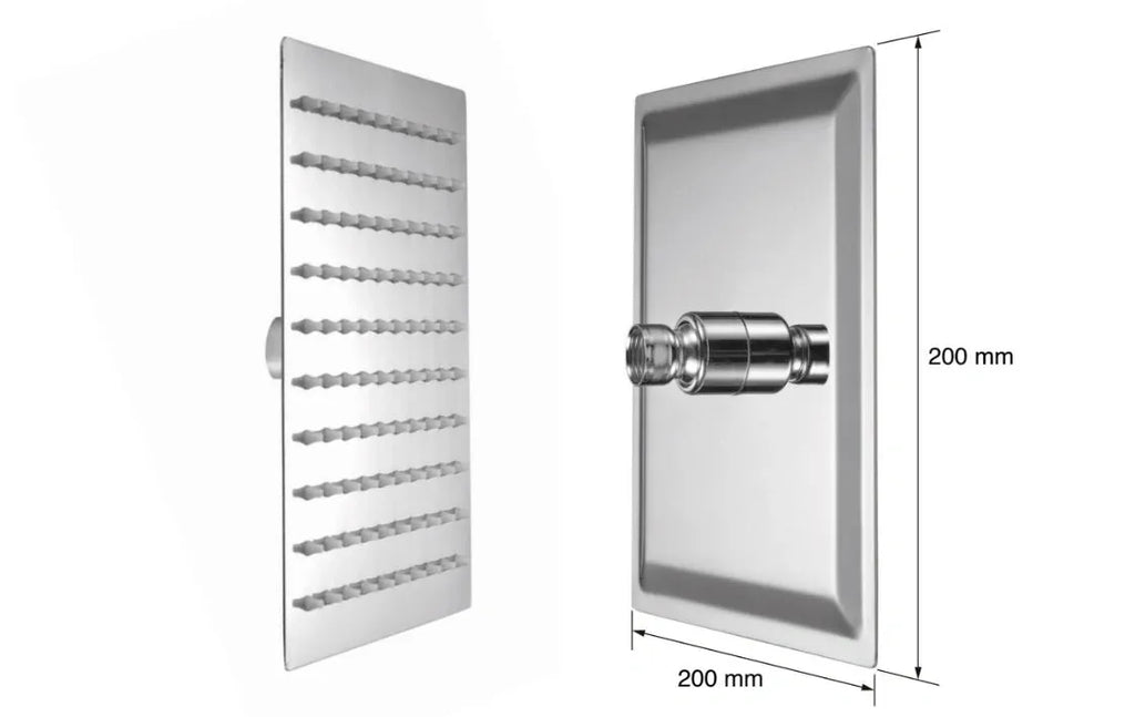 SLIM SQUARE SHOWER HEAD