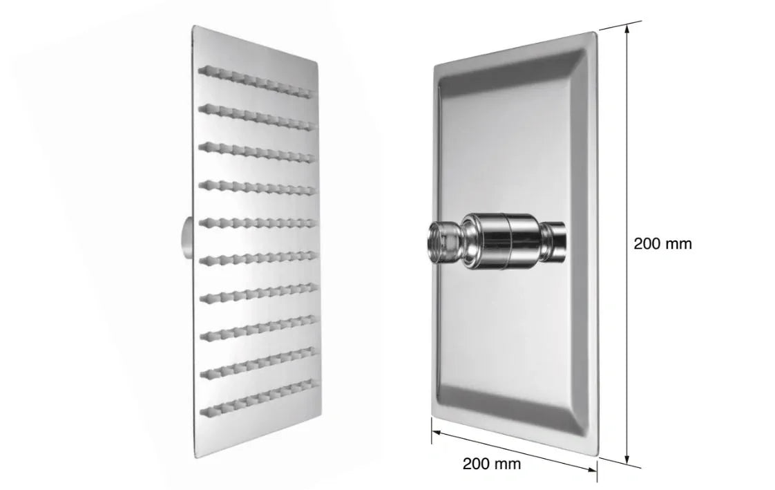 SLIM SQUARE SHOWER HEAD