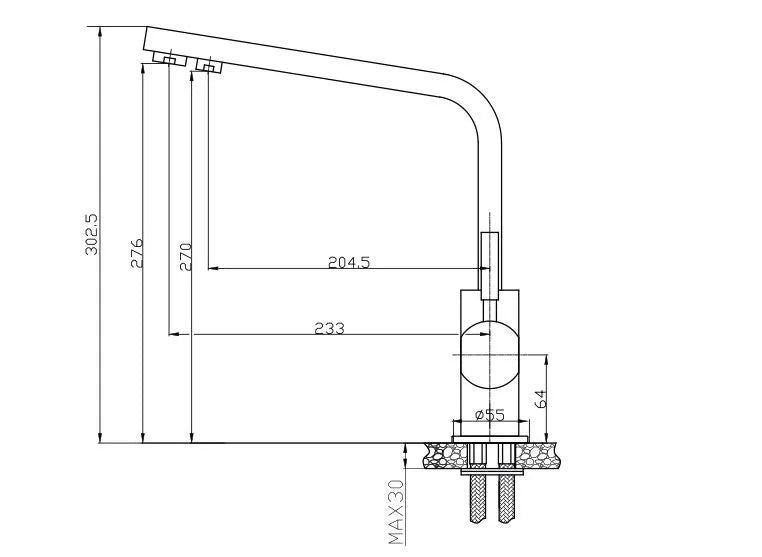 KITCHEN MIXER 3-WAY