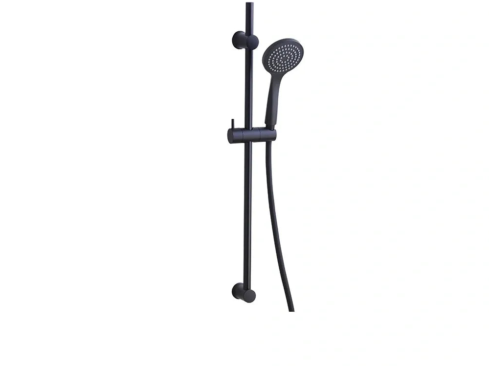 ECO BLACK ROUND SLIDING RAIL SET